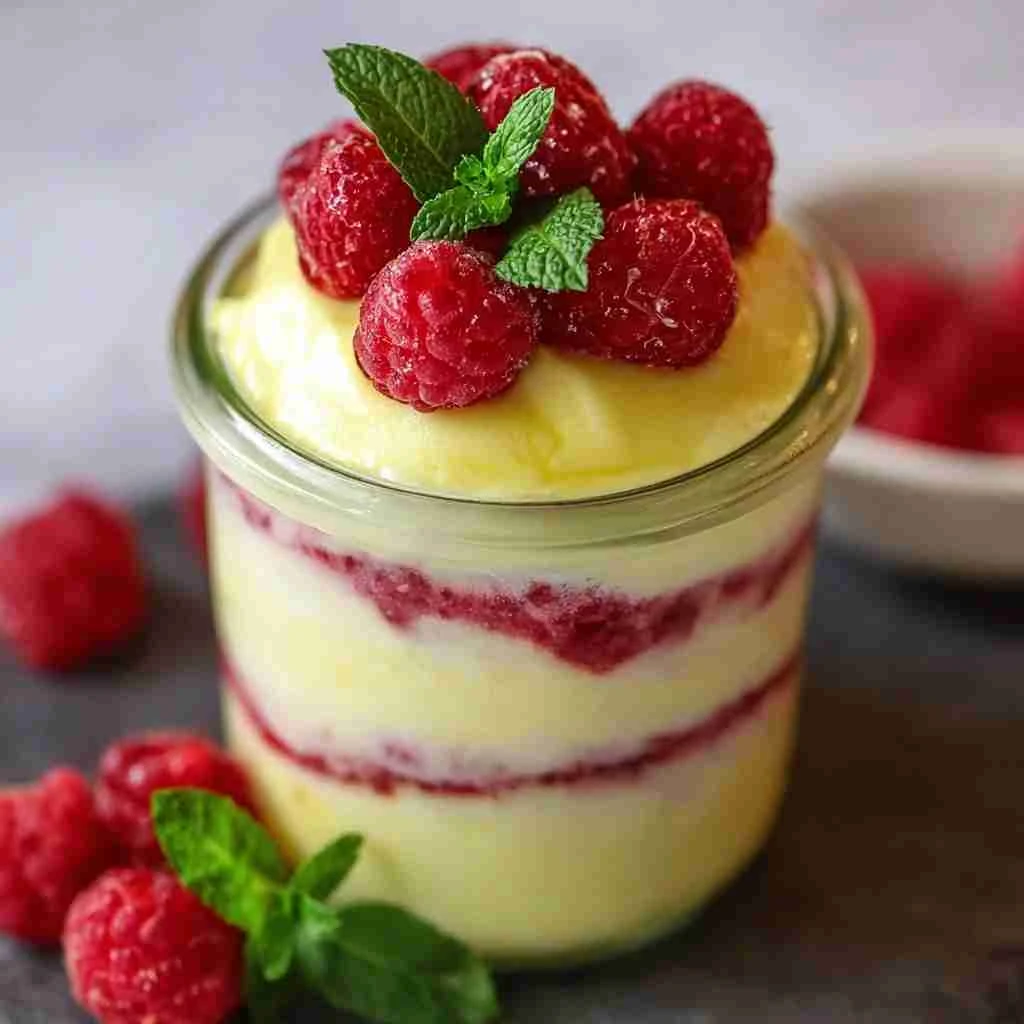 Lemon Raspberry Fluff – Easy Dessert
