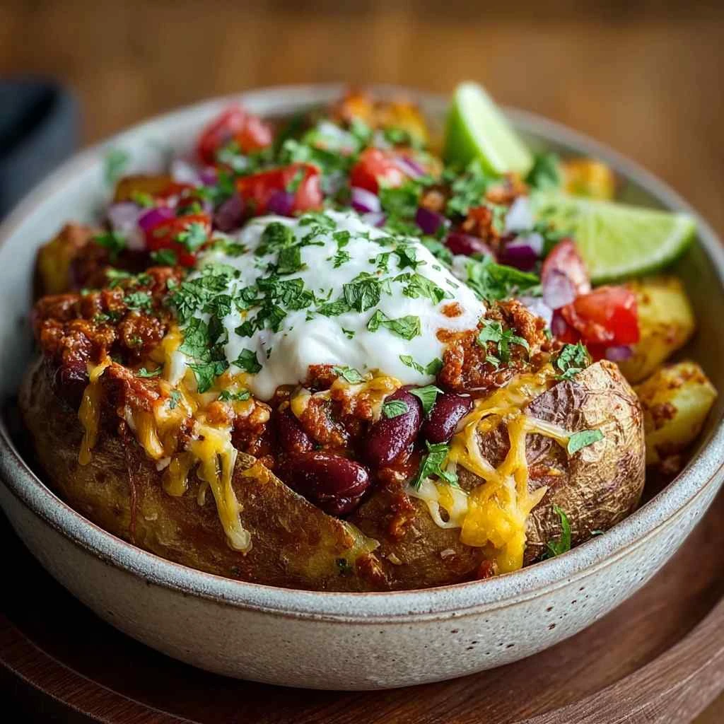 Loaded Potato Taco Bowl