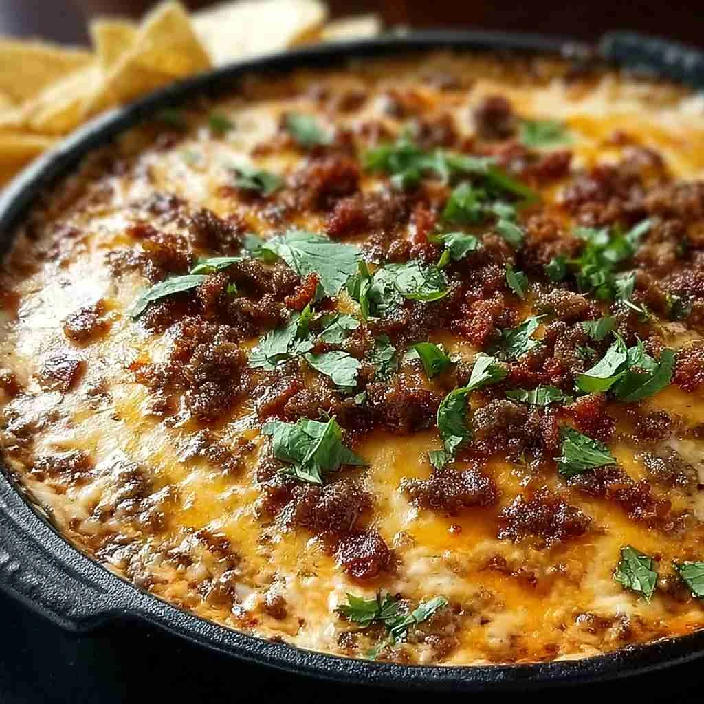 Meaty Texas Trash Dip – Best Ever Cheesy Party Dip