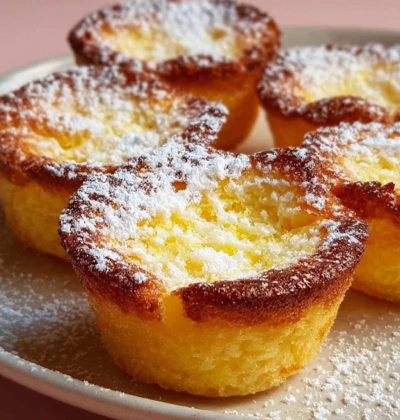 Mini Baby Lemon Impossible Pies
