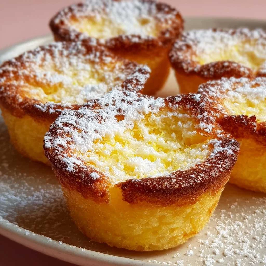 Mini Baby Lemon Impossible Pies