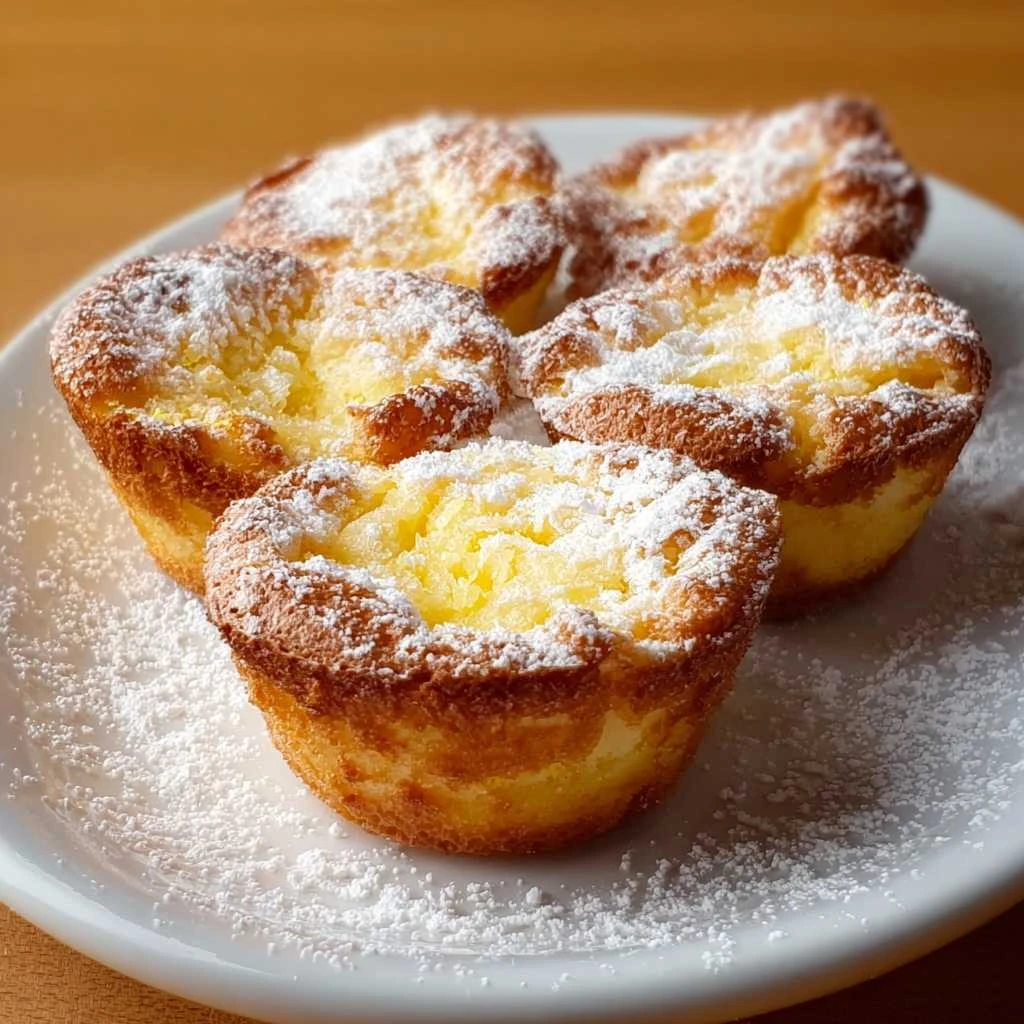 Mini Baby Lemon Impossible Pies