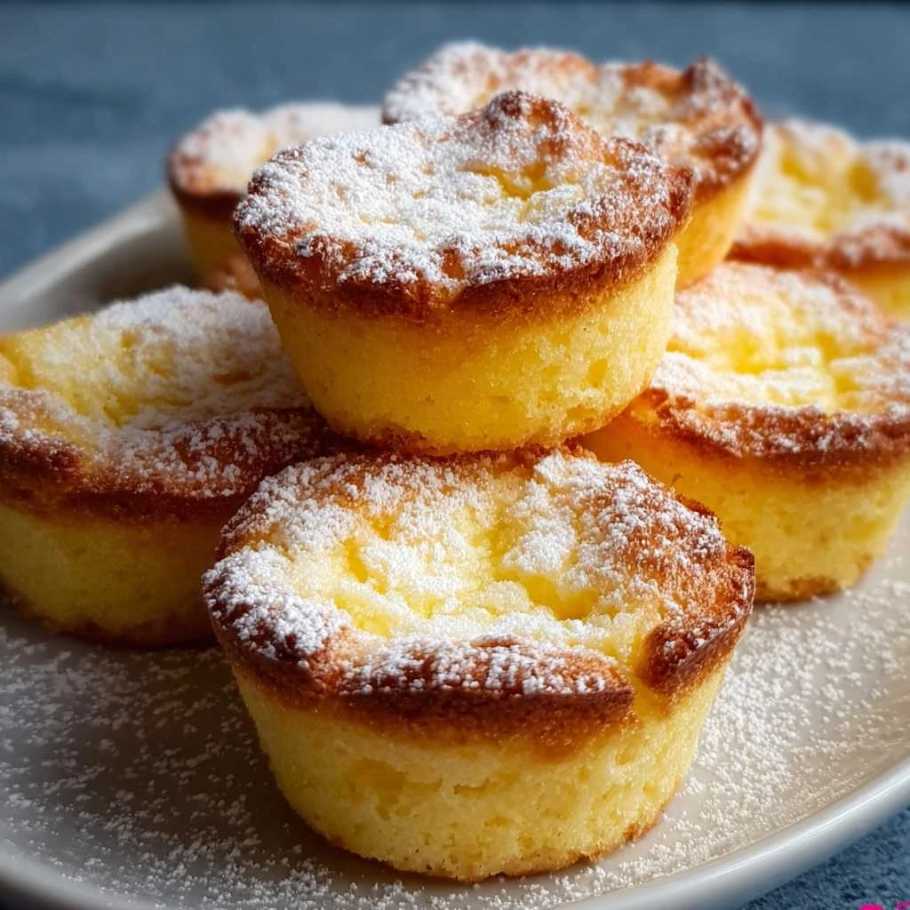 Mini Baby Lemon Impossible Pies