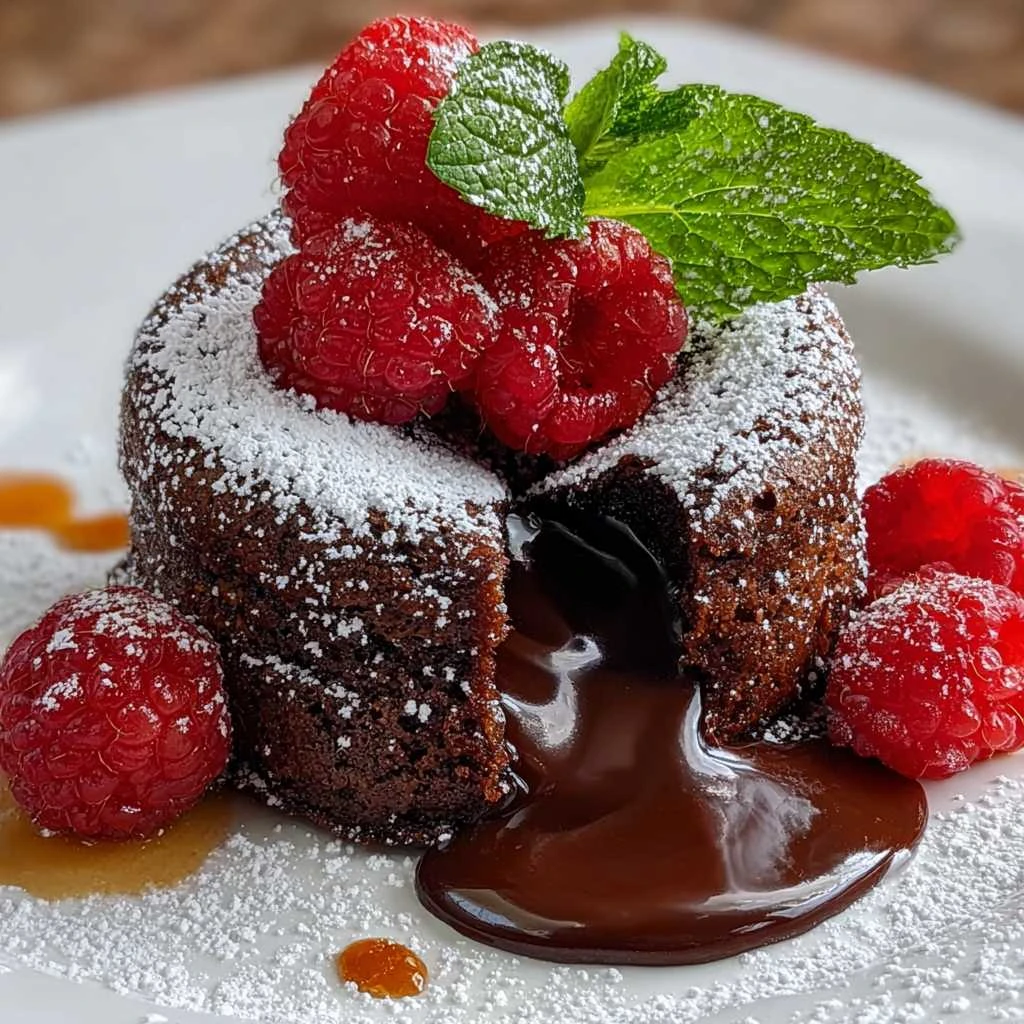 Molten Lava Cake Chocolate