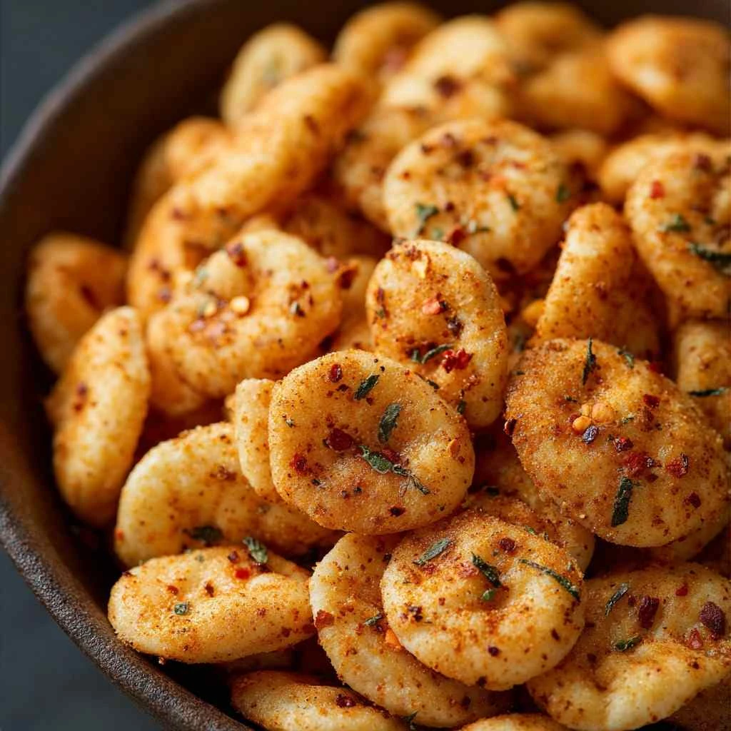 Old Bay Baked Oyster Crackers