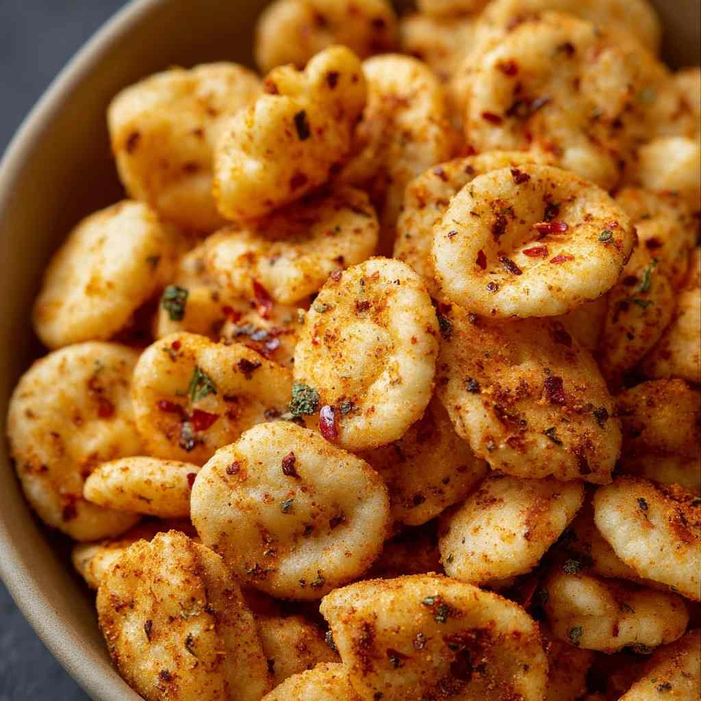 Old Bay Baked Oyster Crackers