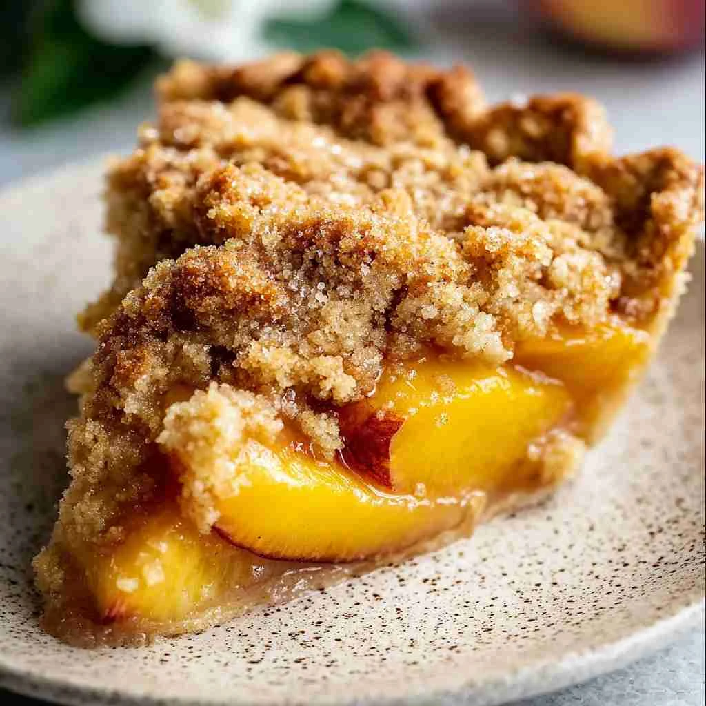 Peach Crumble