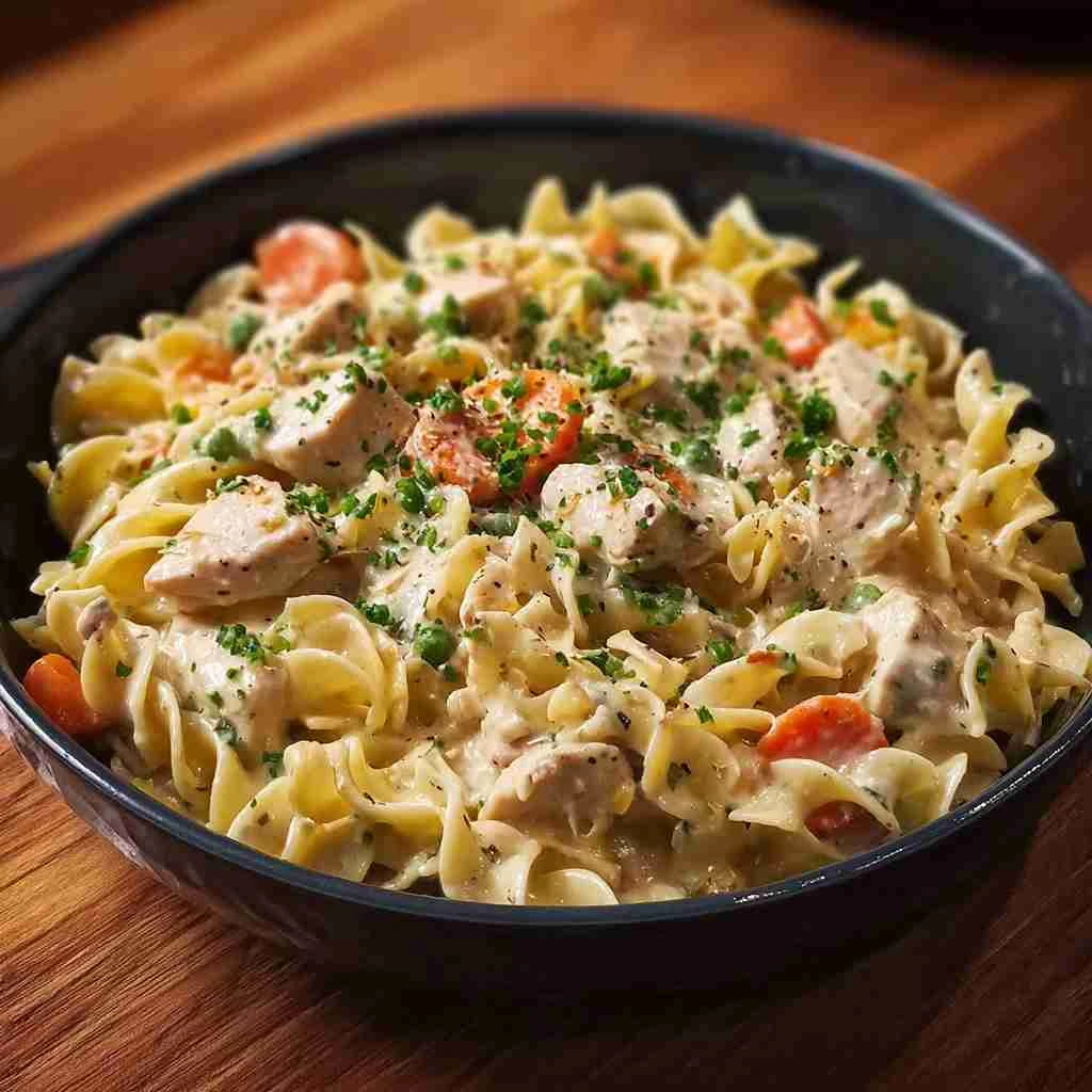 Chicken Pot Pie Pasta