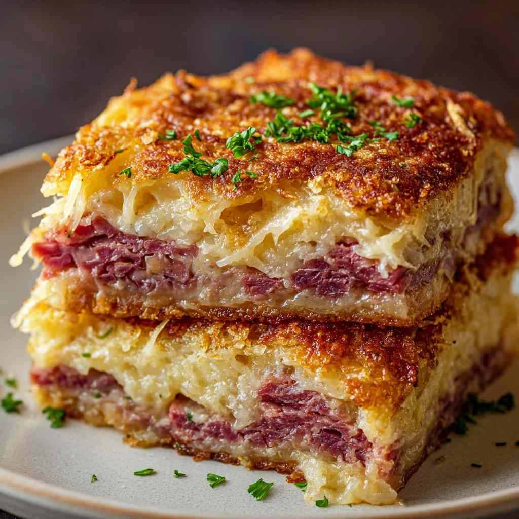 Reuben Crescent Bake