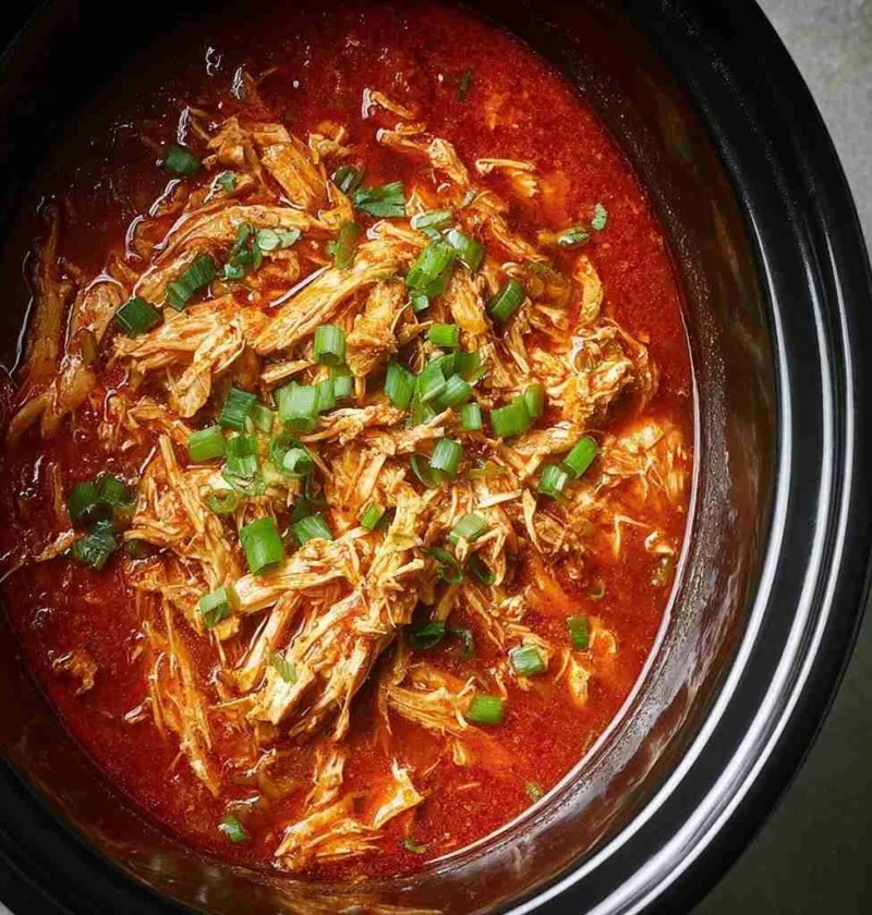 Slow Cooker 5ingredient Sriracha Chicken
