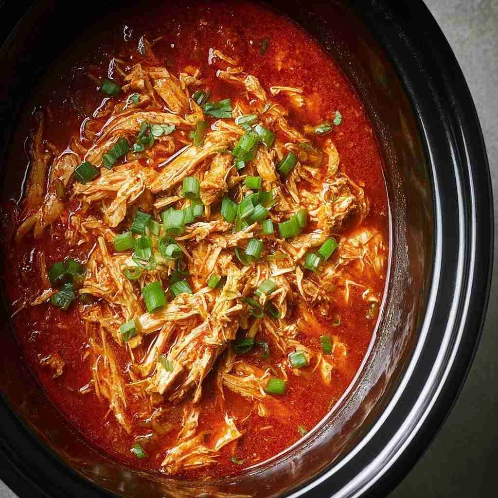 Slow Cooker 5-Ingredient Sriracha Chicken