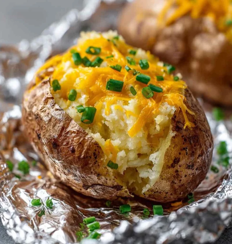 Slow Cooker Foilwrapped Potato Bombs