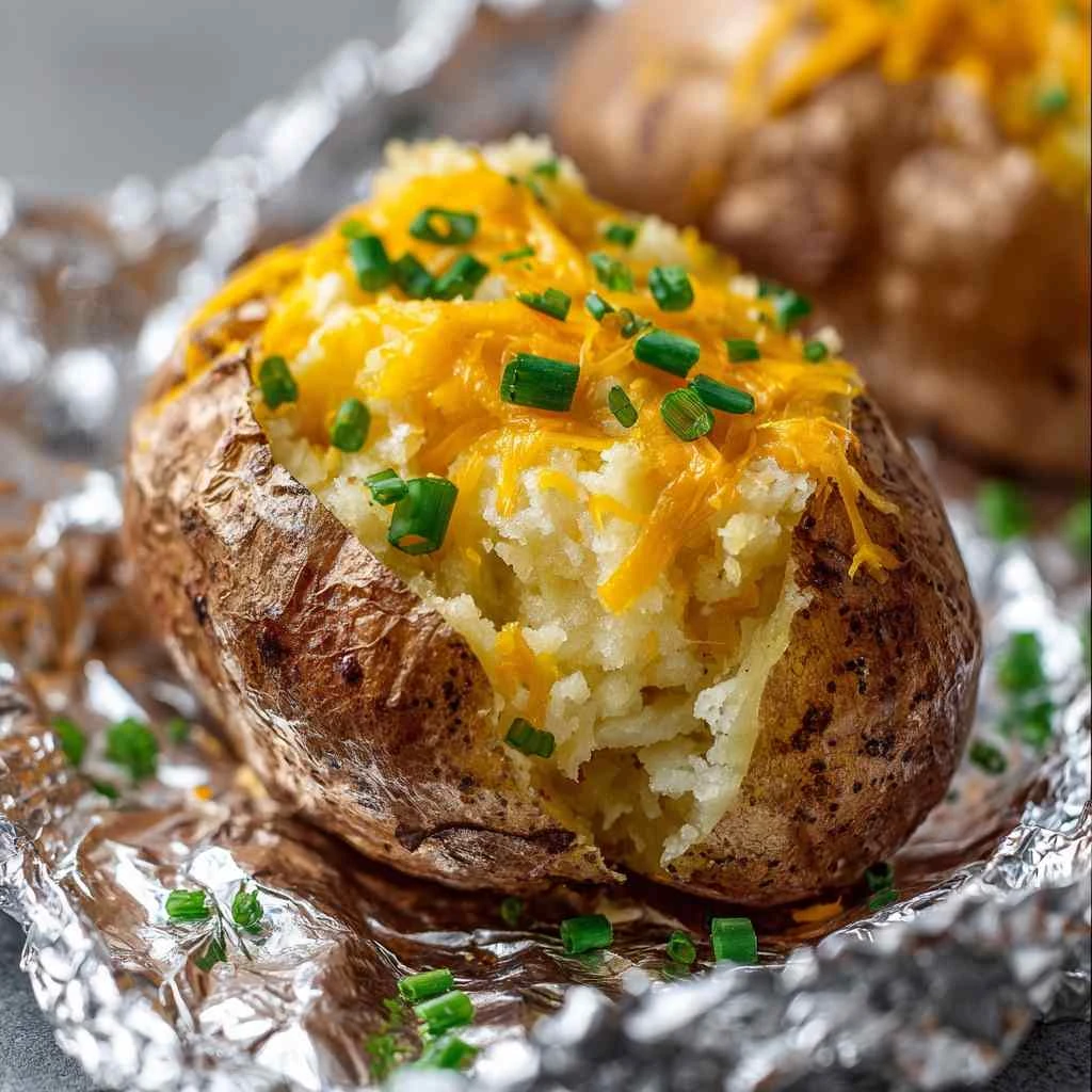 Slow Cooker Foil-Wrapped Potato Bombs