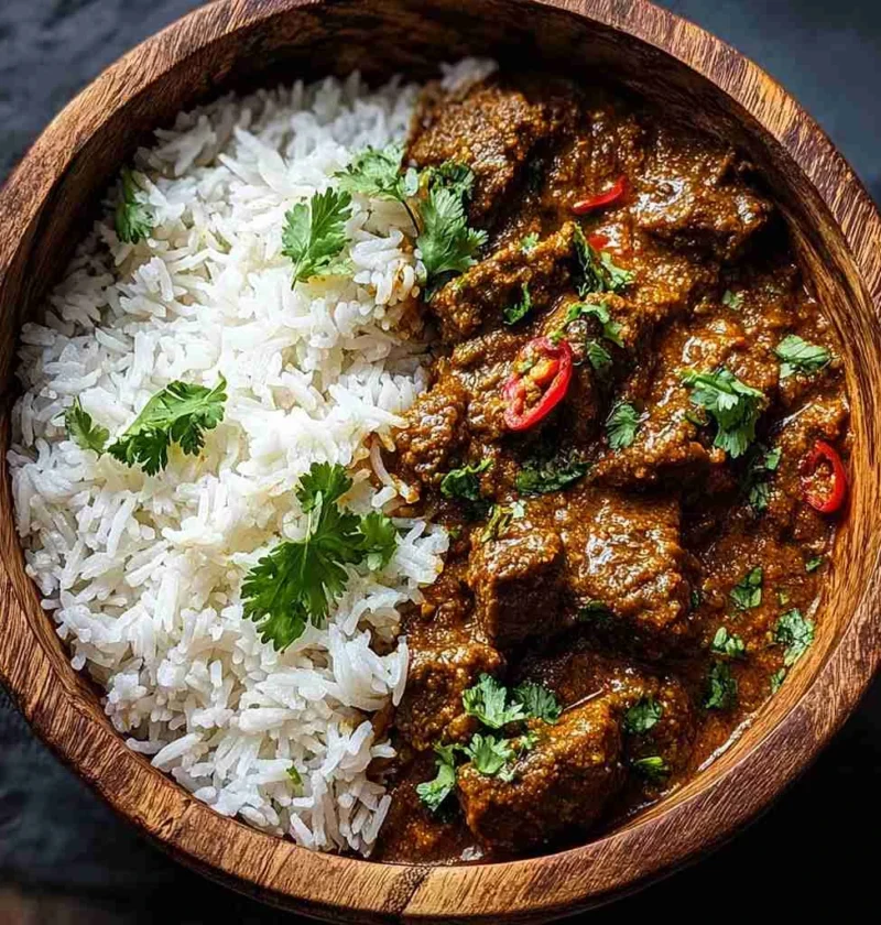 Slow Cooker Indian Beef Curry That Melts Your