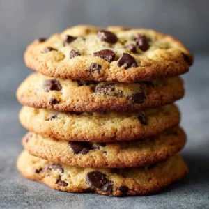 Soft and Chewy Chocolate Chip Cookies