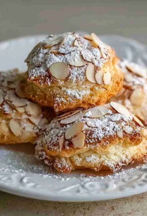 Soft Ricotta Almond Pillows