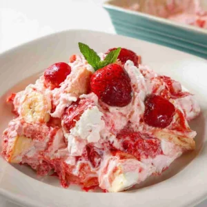 Strawberry Banana Pudding