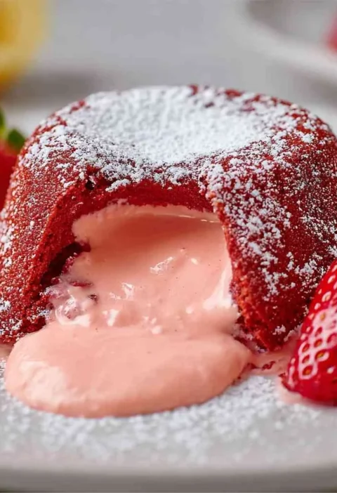 Strawberry Lava Cake Indulge This Decadent Dessert Recipe