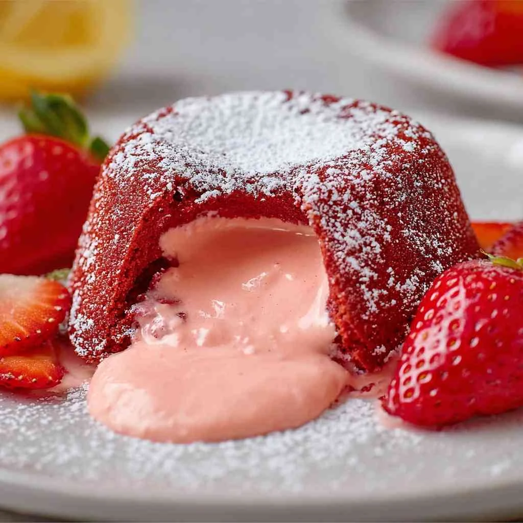 Strawberry Lava Cake: Indulge in this Decadent Dessert Recipe!