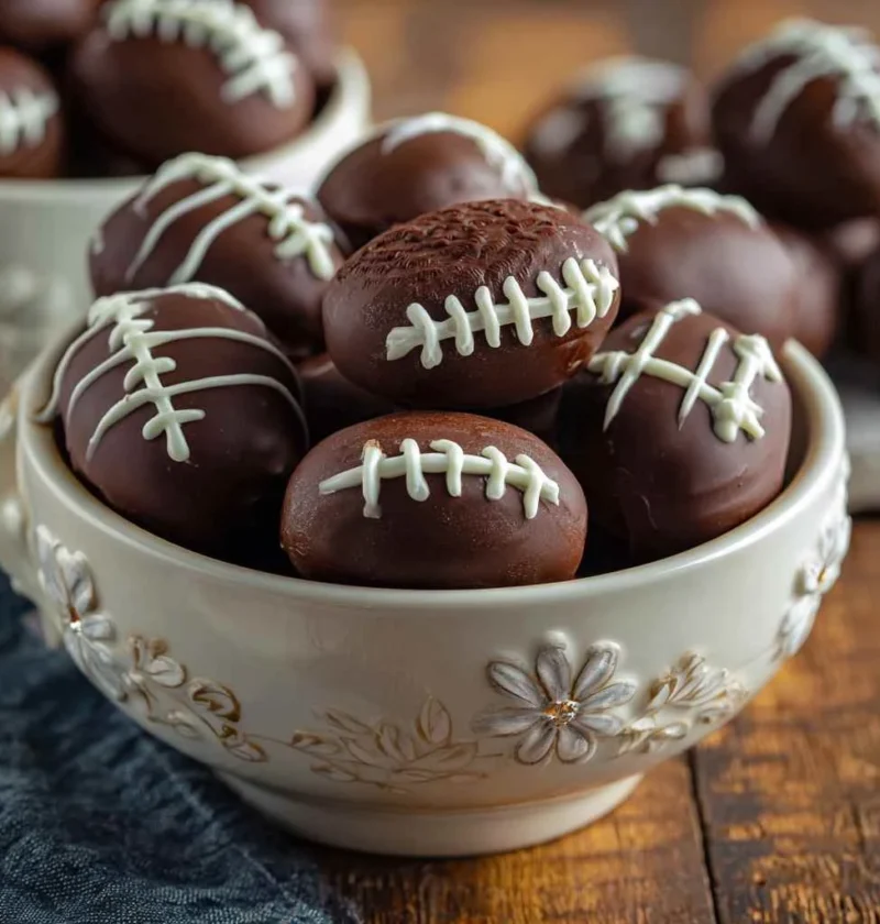 Tailgate Oreo Football Truffles Recipe Game Day Treats