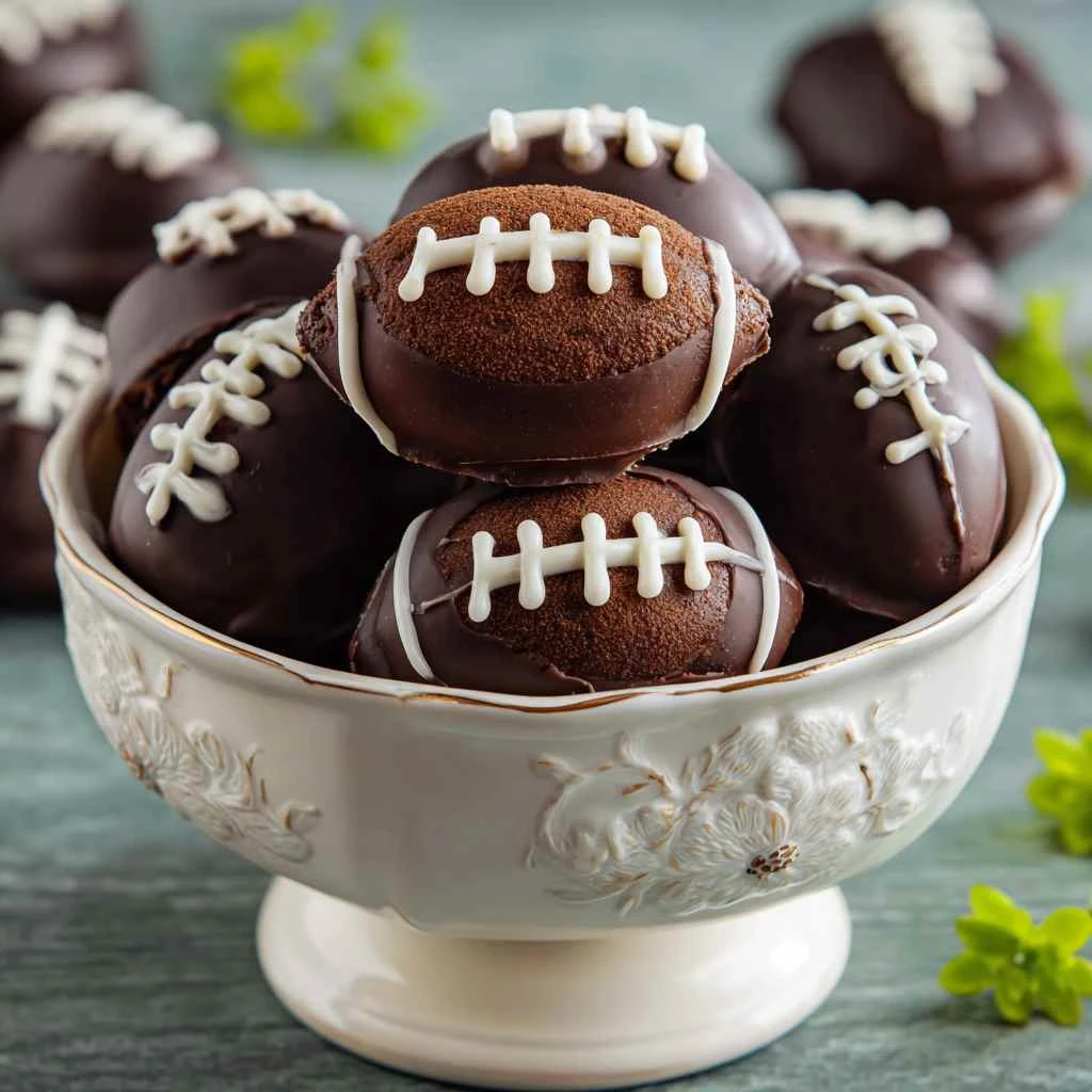 Tailgate Oreo Football Truffles Recipe Game Day Treats