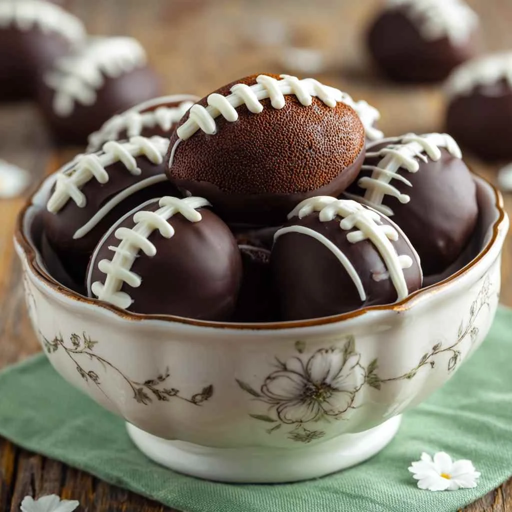 Tailgate Oreo Football Truffles Recipe Game Day Treats