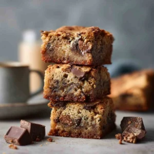 Toffee Espresso Blondies Recipe