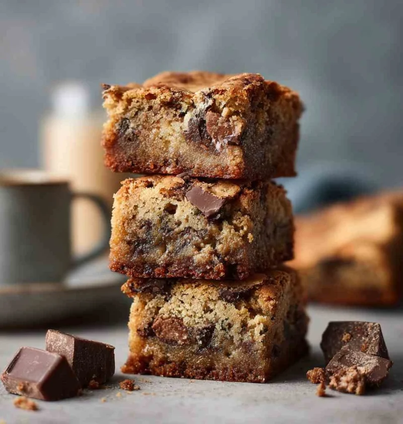 Toffee Espresso Blondies Recipe