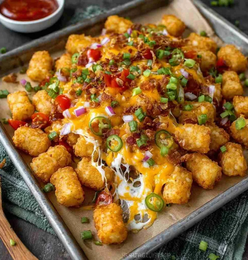 Totchos Recipe Delicious Loaded Nachos Tater Tots Fun