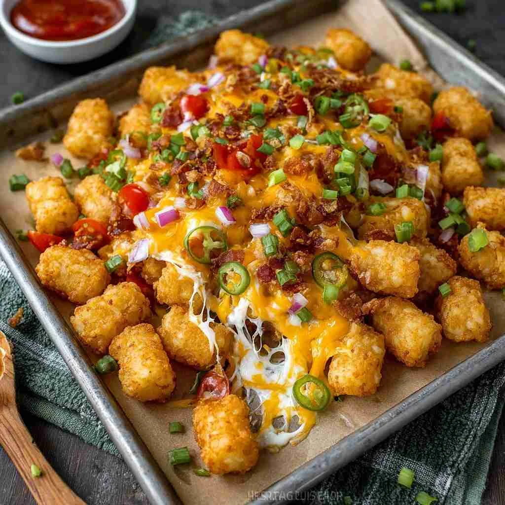 Totchos Recipe: Delicious Loaded Nachos with Tater Tots for a Fun Twist