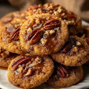 Vegan Pecan Pie Cookies