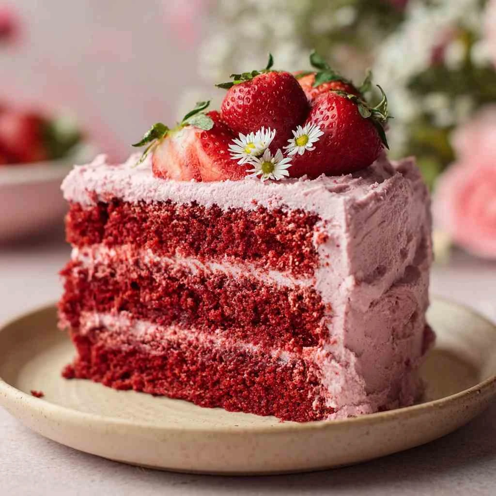 Vegan Strawberry Cake Deliciously Moist Guiltfree Dessert Recipe