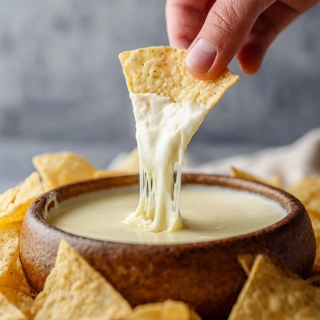 White Queso Dip (Mexican Cheese Dip)