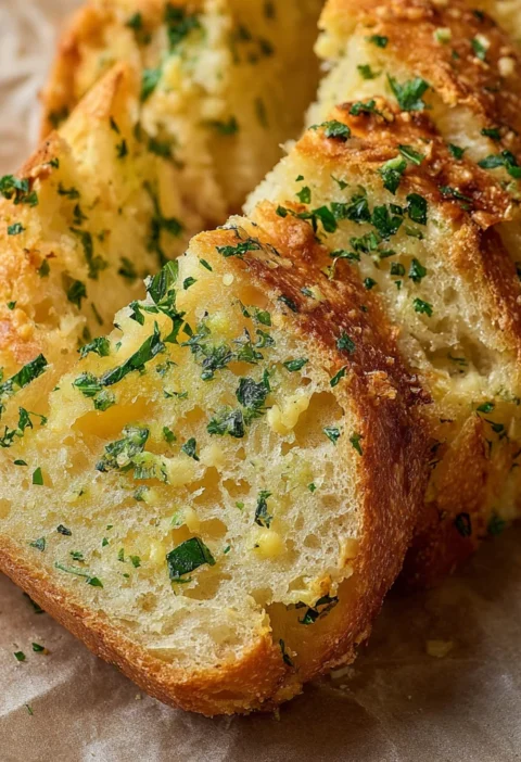 Artisan Garlic Parmesan Bread
