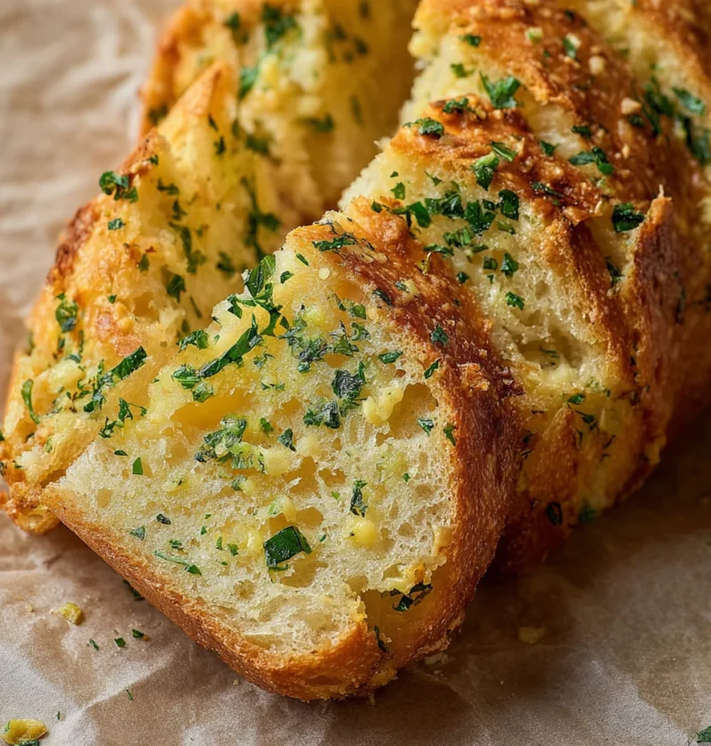 Artisan Garlic Parmesan Bread