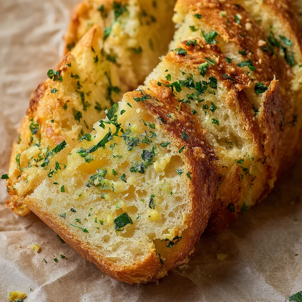 Artisan Garlic Parmesan Bread