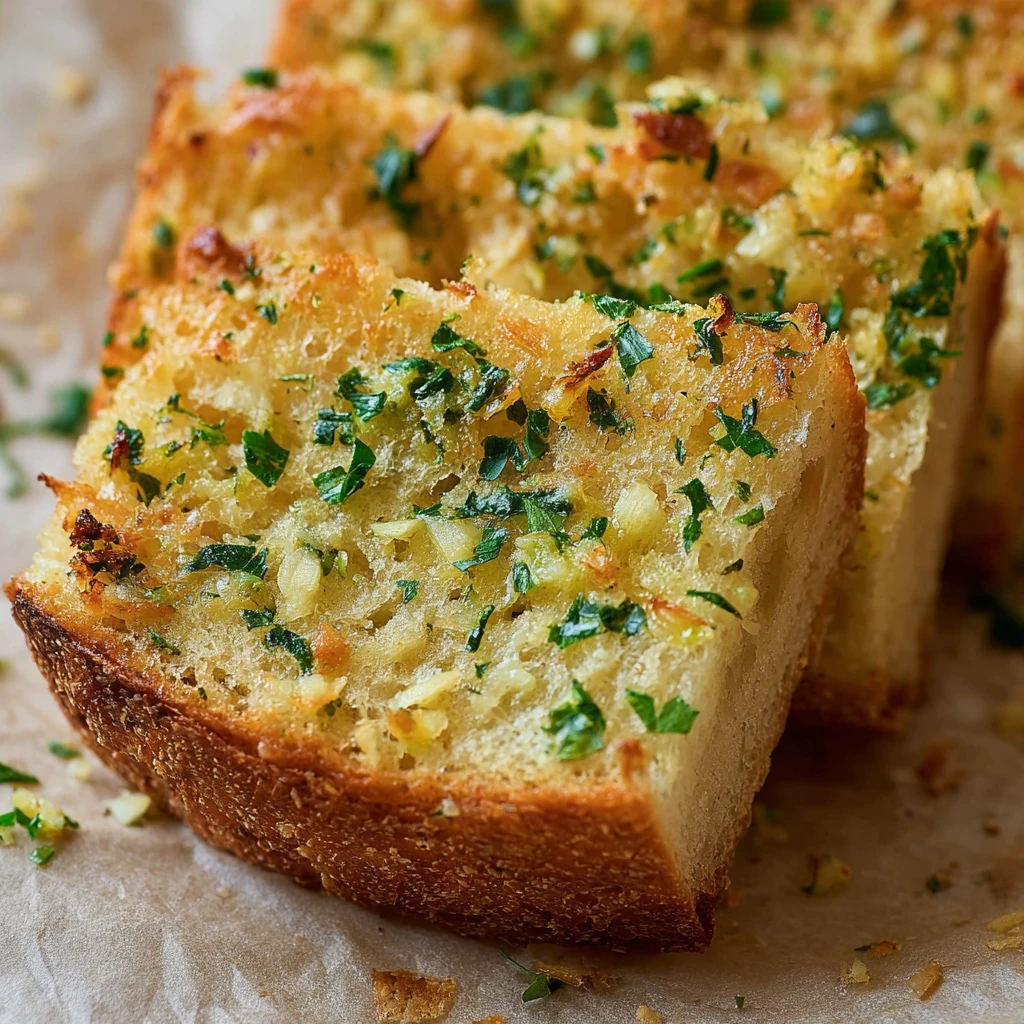 Artisan Garlic Parmesan Bread