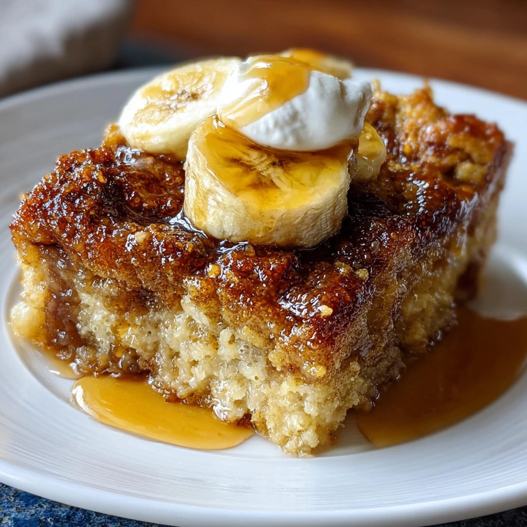 Baked Banana French Toast Casserole