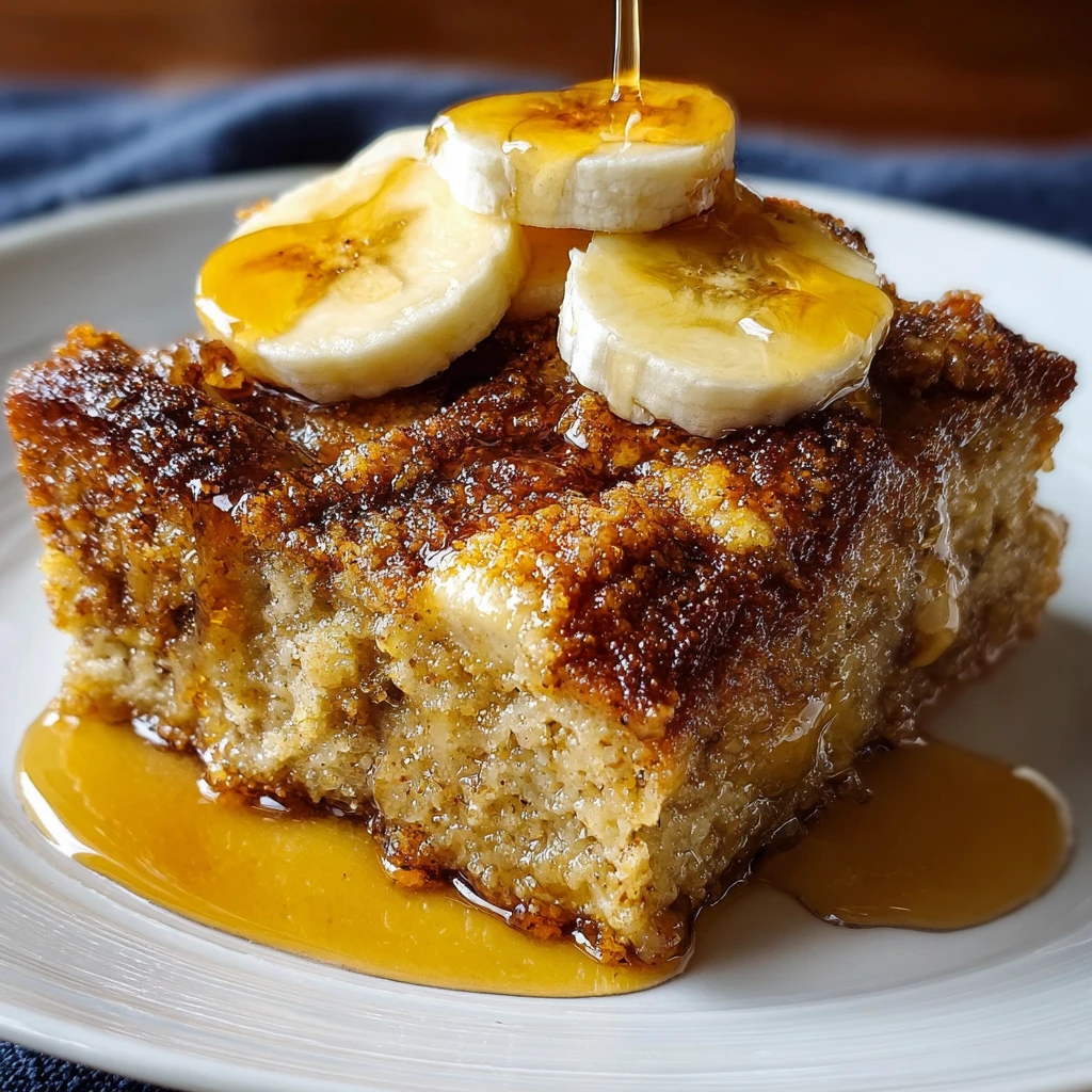 Baked Banana French Toast Casserole