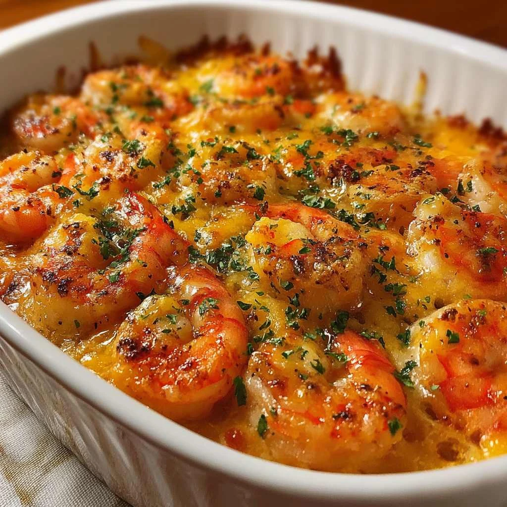 Baked Stuffed Shrimp Casserole