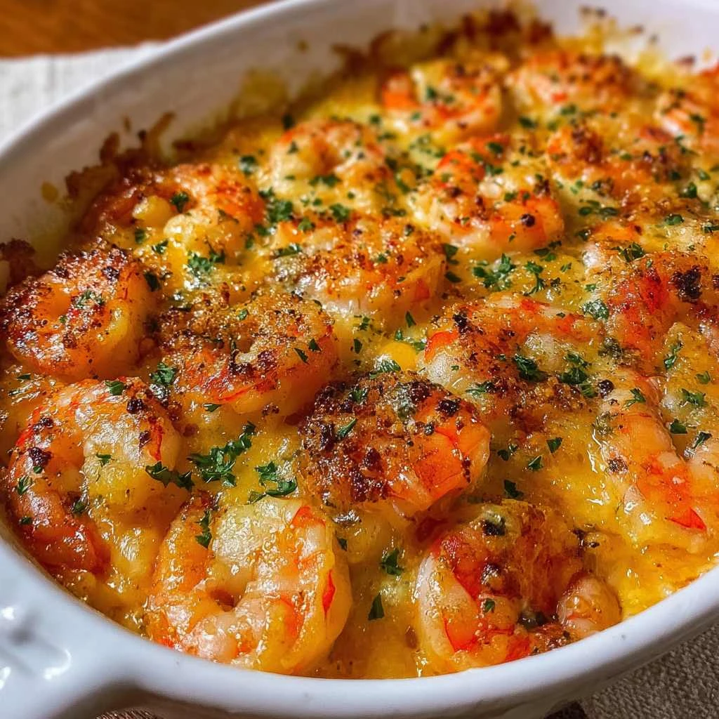 Baked Stuffed Shrimp Casserole