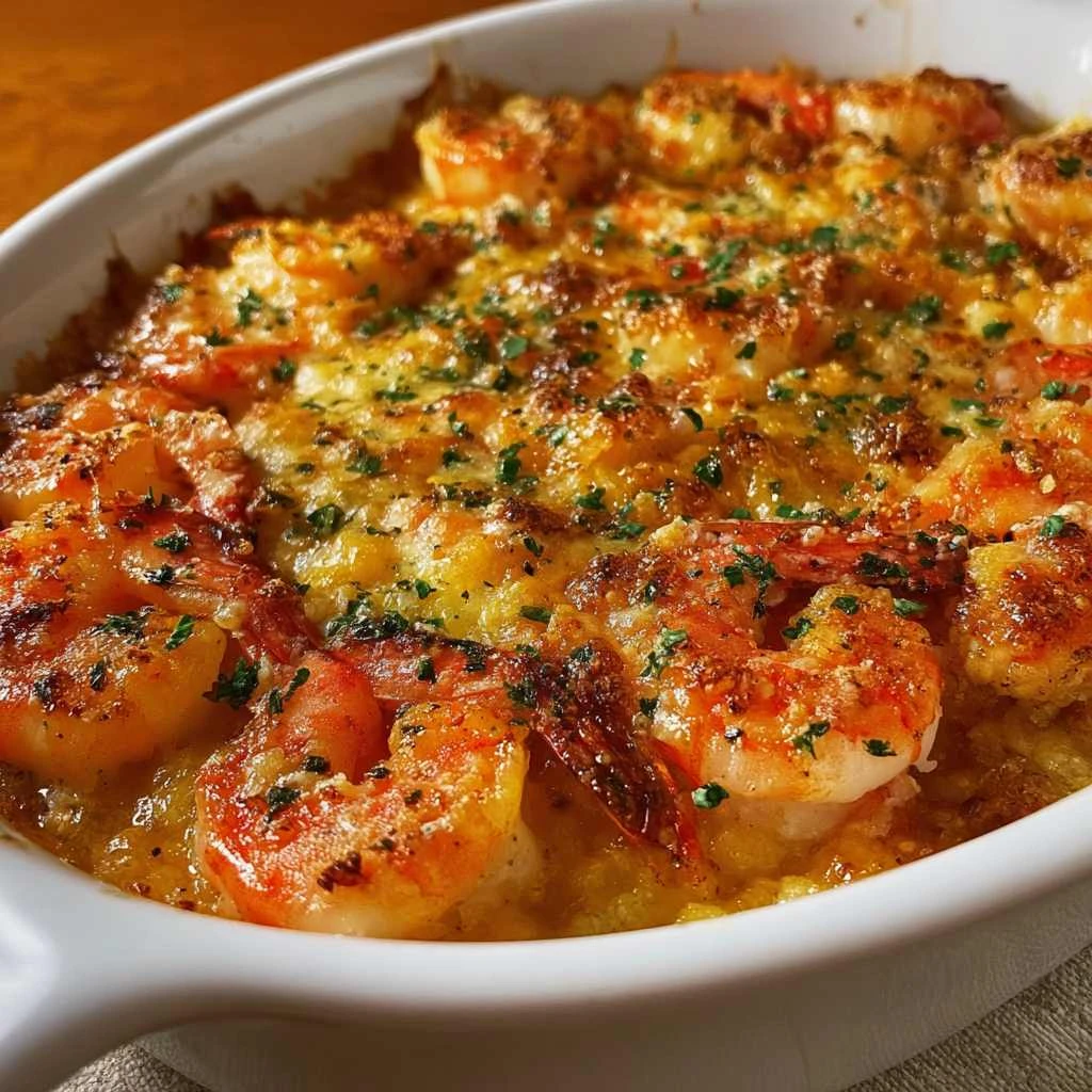 Baked Stuffed Shrimp Casserole
