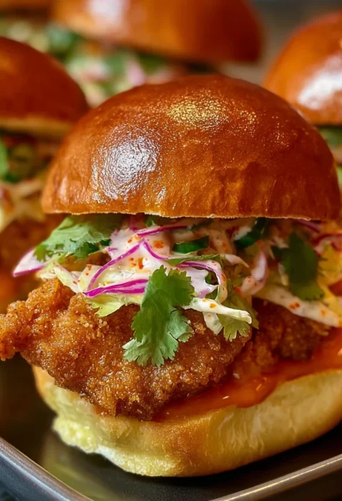 Bang Chicken Sliders
