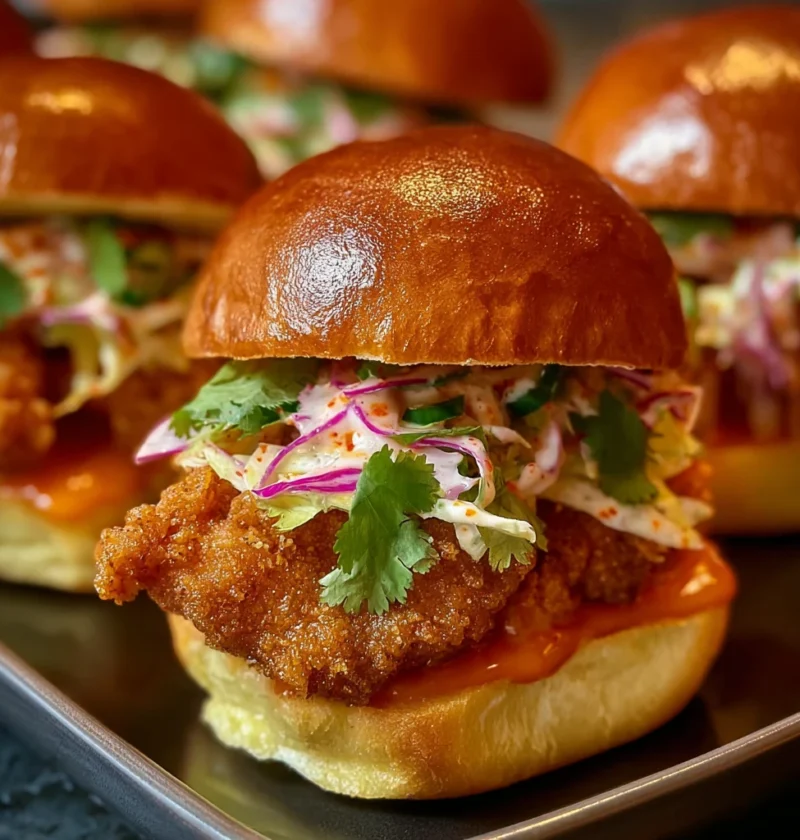 Bang Chicken Sliders