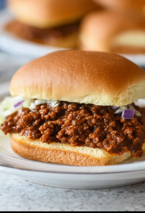 Bbq Sloppy Joes
