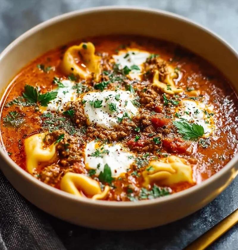 Ever Onepot Lasagna Soup Recipe Cozy Comfort