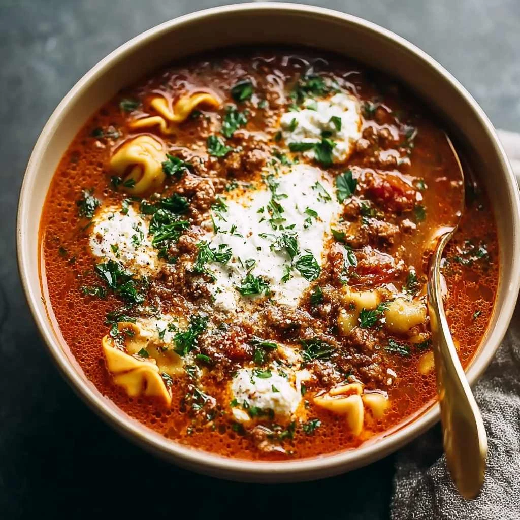 Ever Onepot Lasagna Soup Recipe Cozy Comfort