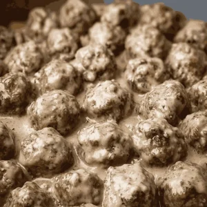 Cajun Alfredo Party Meatballs