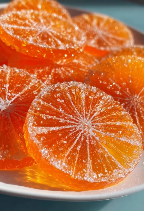 Classic Homemade Orange Candy