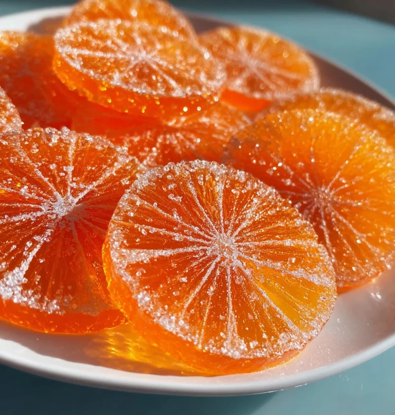 Classic Homemade Orange Candy